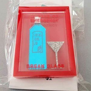 Emergency Gin - Siren's Song Brooch